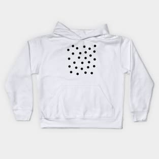 pattern, graphic, illustration, points Kids Hoodie